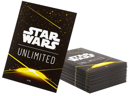 Gamegenic: Star Wars Unlimited Art Sleeves - Card Back Yellow