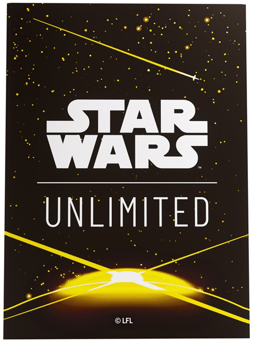 Gamegenic: Star Wars Unlimited Art Sleeves - Card Back Yellow