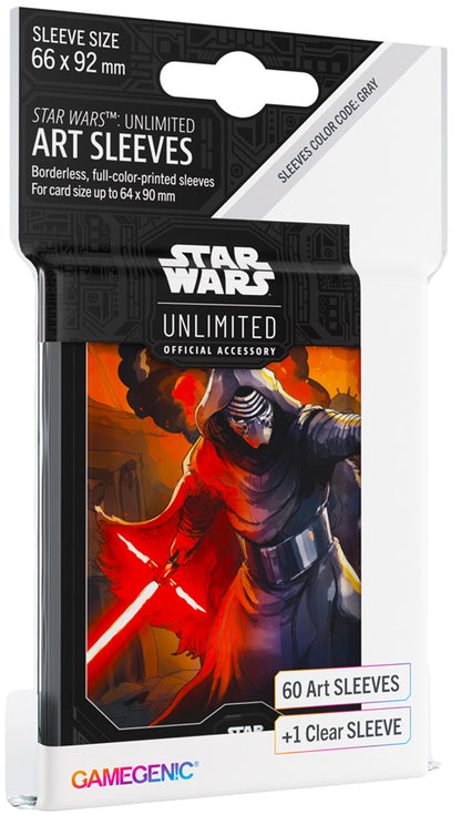 Gamegenic: Star Wars Unlimited Art Sleeves - Kylo Ren