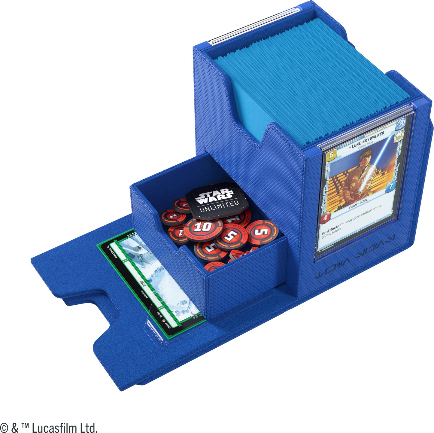 Gamegenic: Star Wars Unlimited Twin Suns Deck Pod - Blue