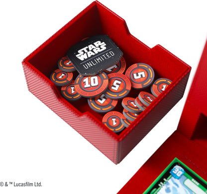 Gamegenic: Star Wars Unlimited Twin Suns Deck Pod - Red