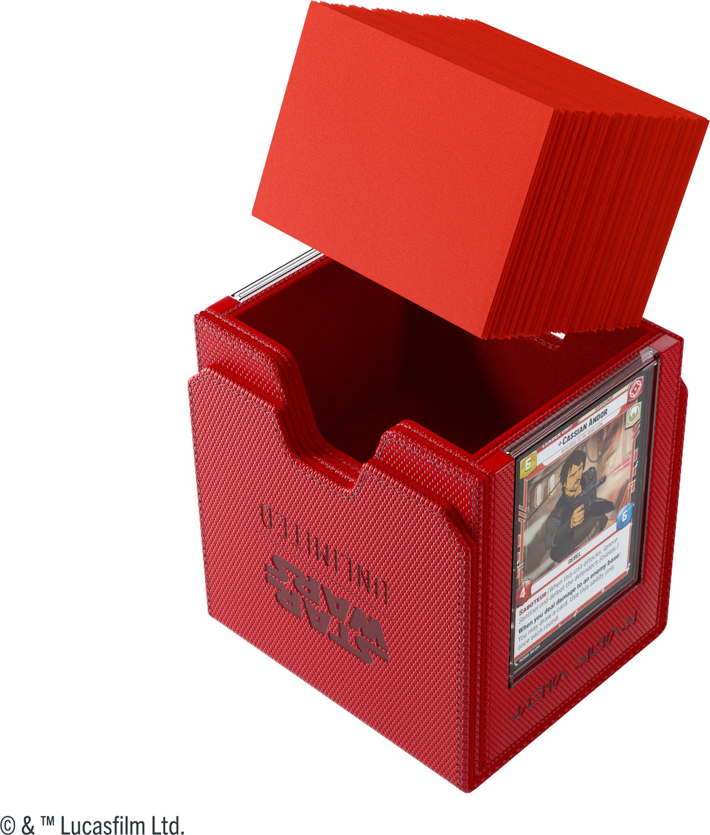 Gamegenic: Star Wars Unlimited Twin Suns Deck Pod - Red