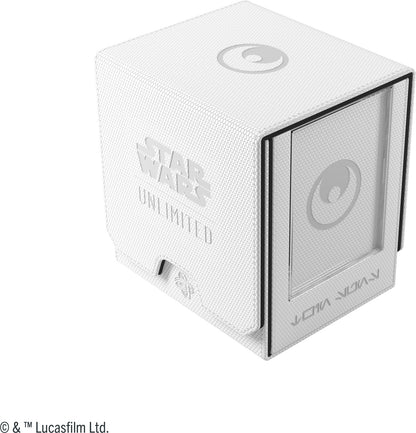 Gamegenic: Star Wars Unlimited Twin Suns Deck Pod - White/Black