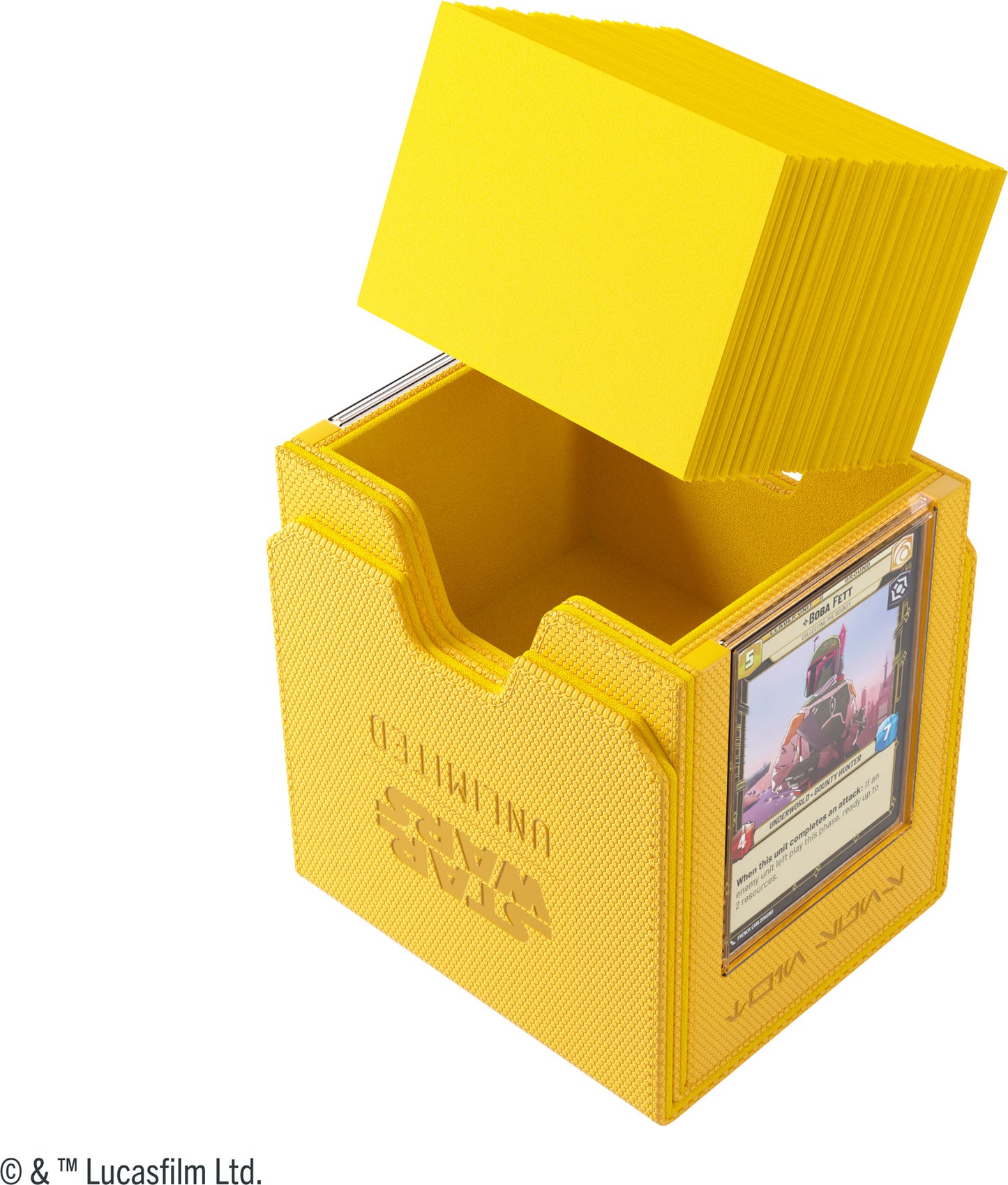 Gamegenic: Star Wars Unlimited Twin Suns Deck Pod - Yellow