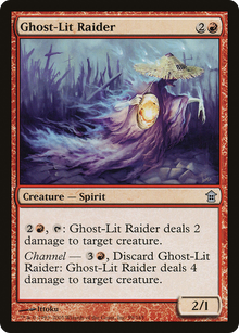 Ghost-Lit Raider [Saviors of Kamigawa]