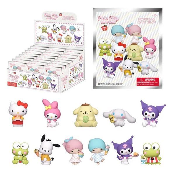 Hello Kitty - 3D Foam Bag Clips Series 5 (Blind Box)