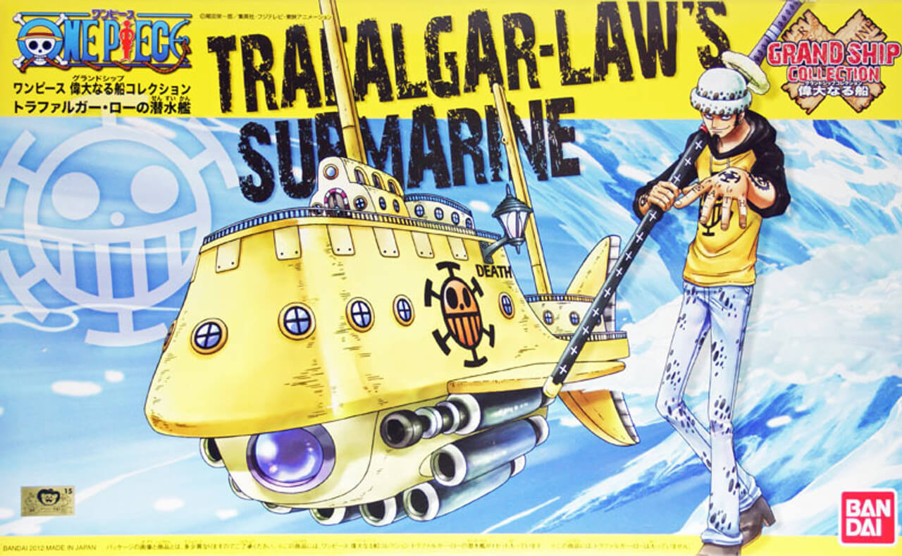 Bandai: One Piece Grand Ship Collection - Trafalgar Law’s Submarine