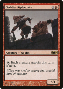 Goblin Diplomats [Magic 2014]