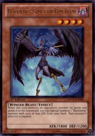 Blackwing - Shura the Blue Flame [DP11-EN004] Rare