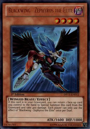 Blackwing - Zephyros the Elite [DP11-EN012] Ultra Rare