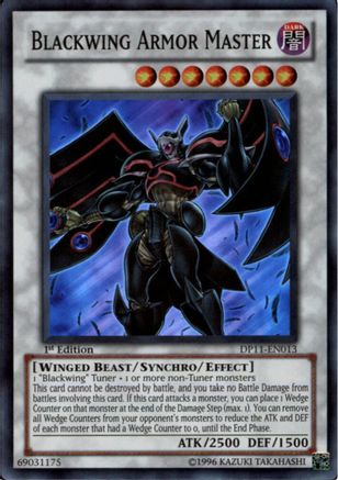 Blackwing Armor Master [DP11-EN013] Super Rare