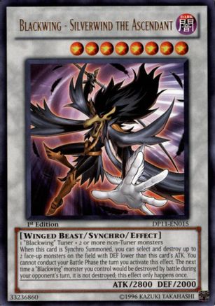 Blackwing - Silverwind the Ascendant [DP11-EN015] Rare