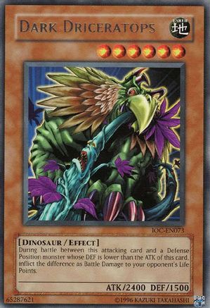 Dark Driceratops [IOC-EN073] Rare