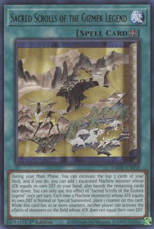 Sacred Scrolls of the Gizmek Legend [AMDE-EN058] Rare