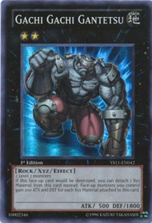 Gachi Gachi Gantetsu [YS11-EN042] Super Rare