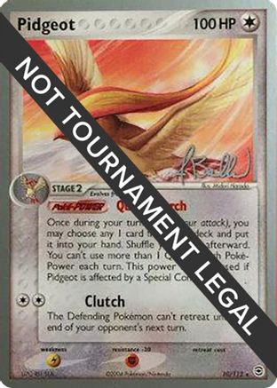 Pidgeot (10/112) (Eeveelutions - Jimmy Ballard) [World Championships 2006]