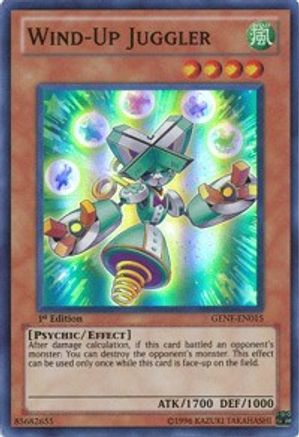 Wind-Up Juggler [GENF-EN015] Super Rare
