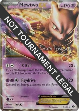 Mewtwo EX (54/99) (Terraki-Mewtwo - Shuto Itagaki) [World Championships 2012]