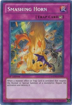 Smashing Horn [GENF-EN089] Secret Rare