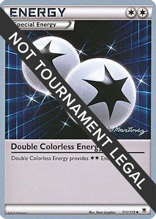 Double Colorless Energy (111/119) (Punches 'n' Bites - Patrick Martinez) [World Championships 2015]