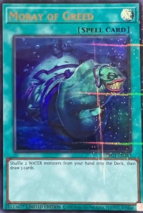 Moray of Greed [TBC1-EN013] Ultra Rare