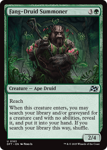 Fang-Druid Summoner [Aetherdrift]