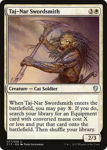 Taj-Nar Swordsmith [Commander 2017]