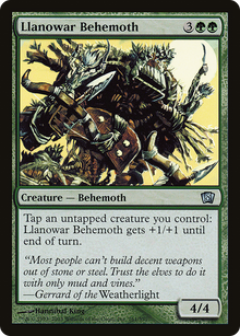 Llanowar Behemoth [Eighth Edition]