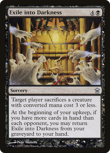 Exile into Darkness [Saviors of Kamigawa]