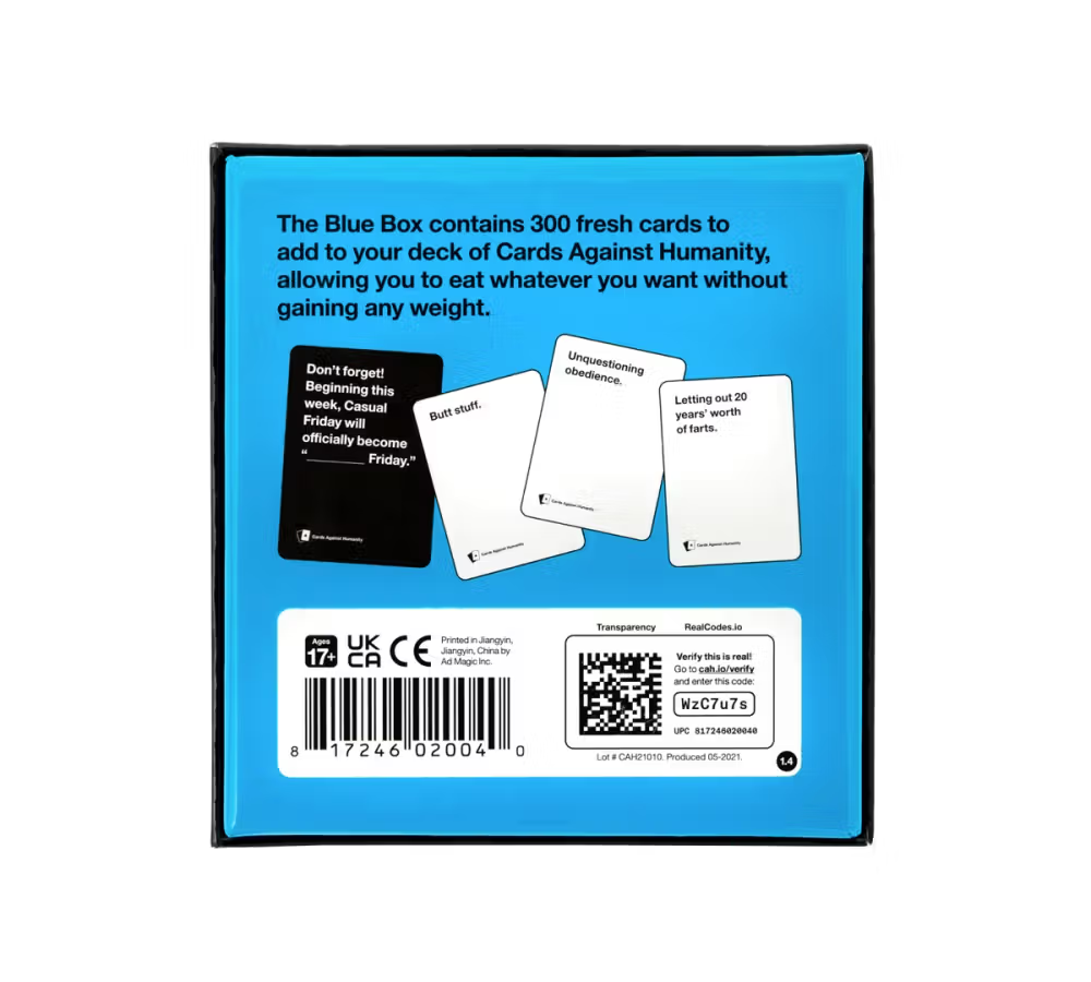 Cards Against Humanity: Blue Box (Expansion)