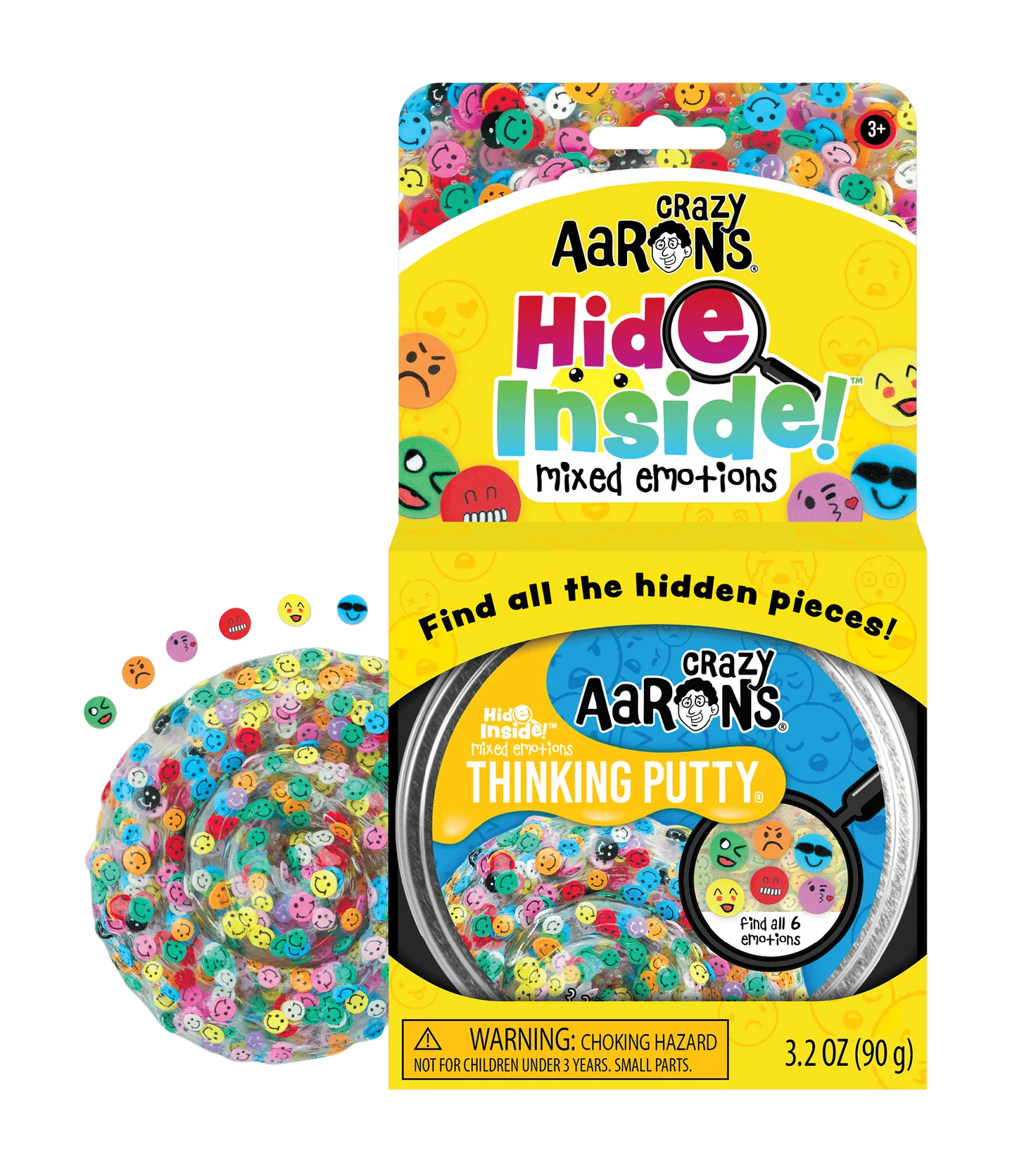 Crazy Aaron's Thinking Putty: Mixed Emotions - Hide Inside