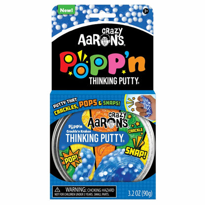 Crazy Aaron's Thinking Putty: 4" Crackle'n Kraken Popp'n