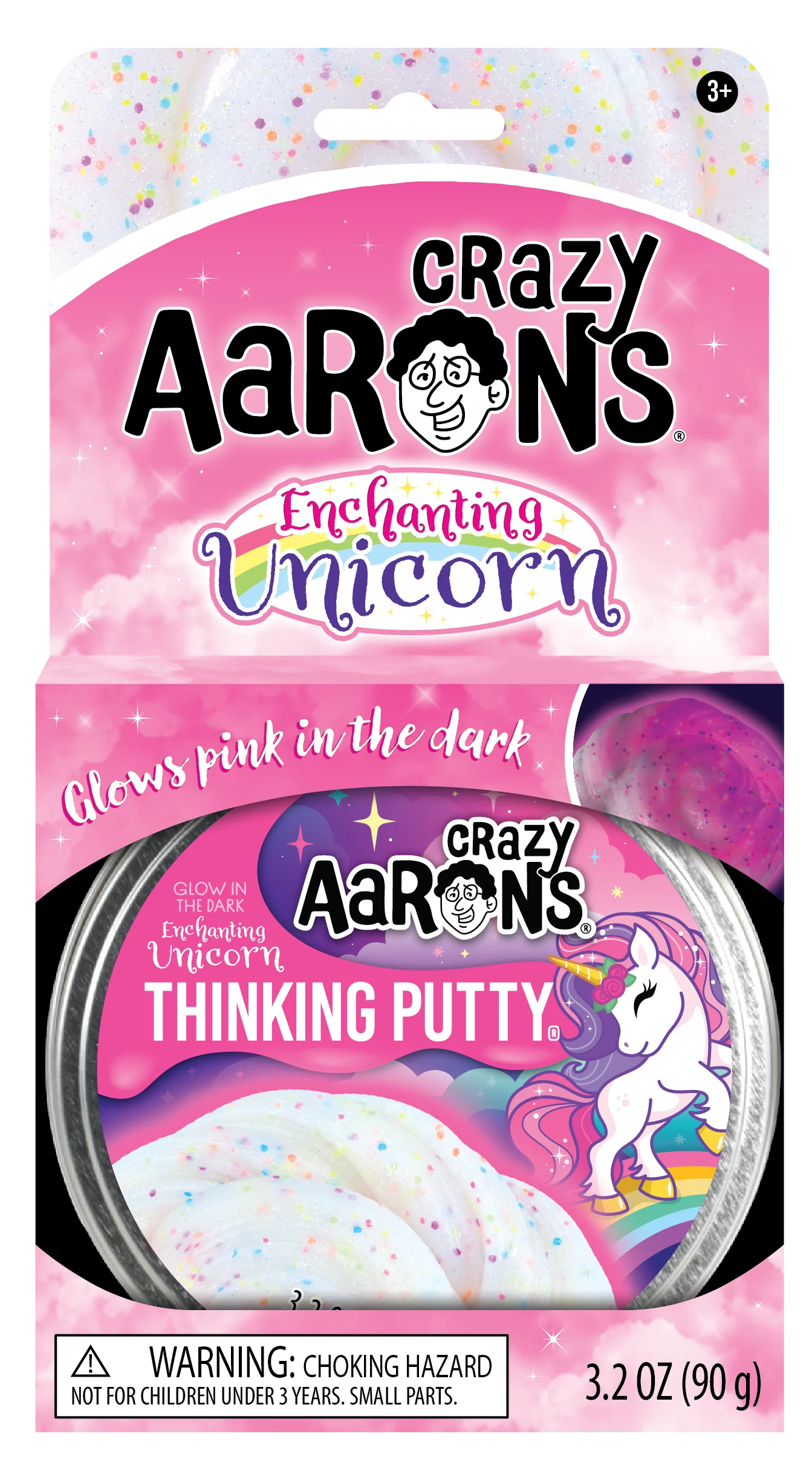 Crazy Aaron's Thinking Putty: Enchanting Unicorn - Glowbrights