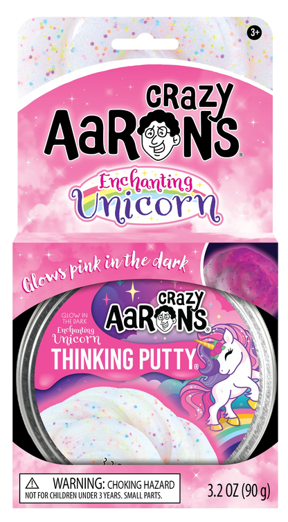 Crazy Aaron's Thinking Putty: Enchanting Unicorn - Glowbrights