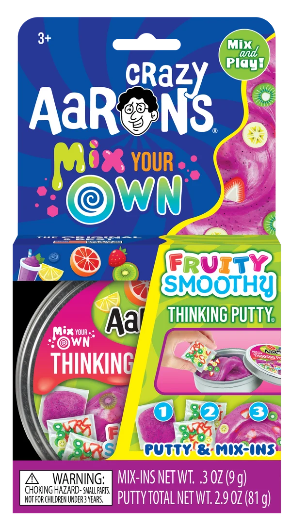 Crazy Aaron's Thinking Putty: Mix It Fruity Smoothy - Thinking