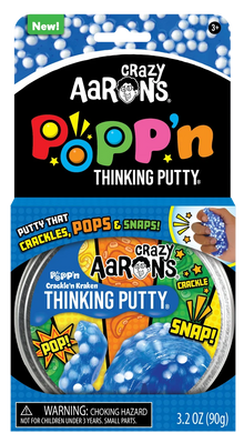 Crazy Aaron's Thinking Putty: Crackle'n Kraken - Popp'n