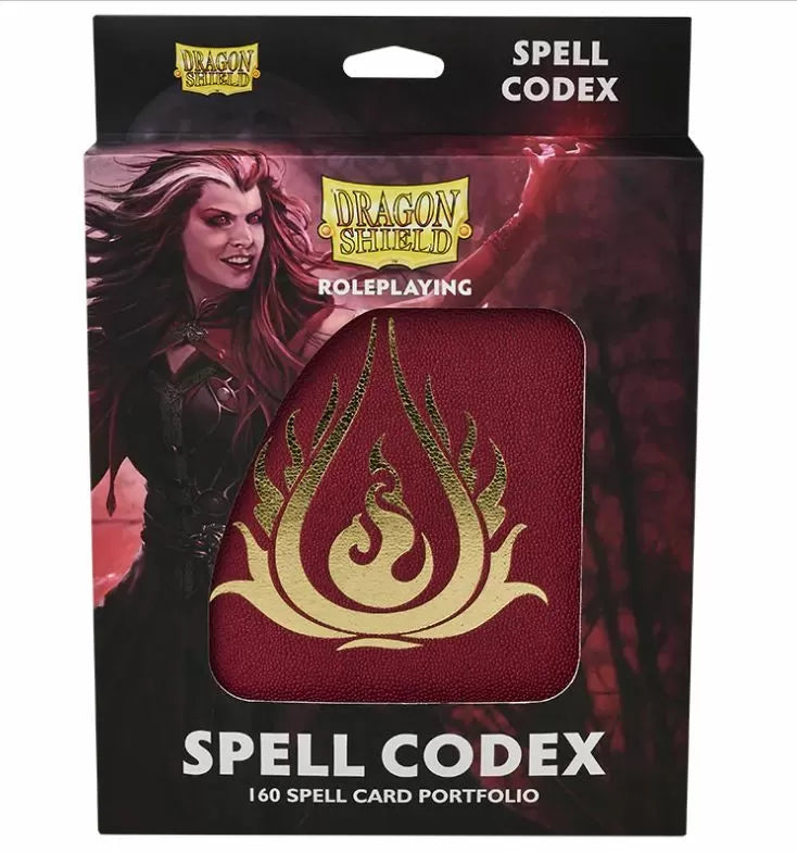 Dragon Shield: Spell Codex Blood Red