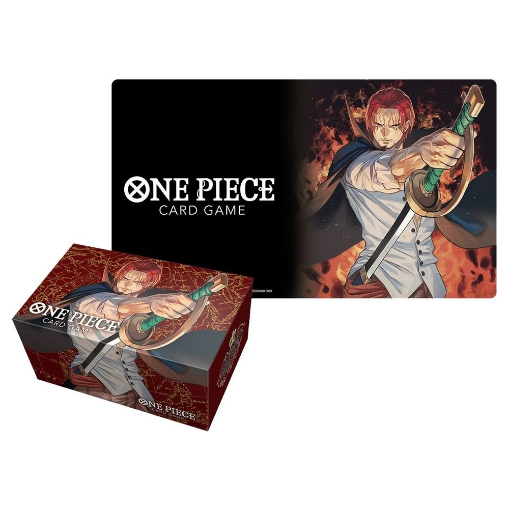 One Piece Card Game: Playmat and Storage Box Set - Shanks