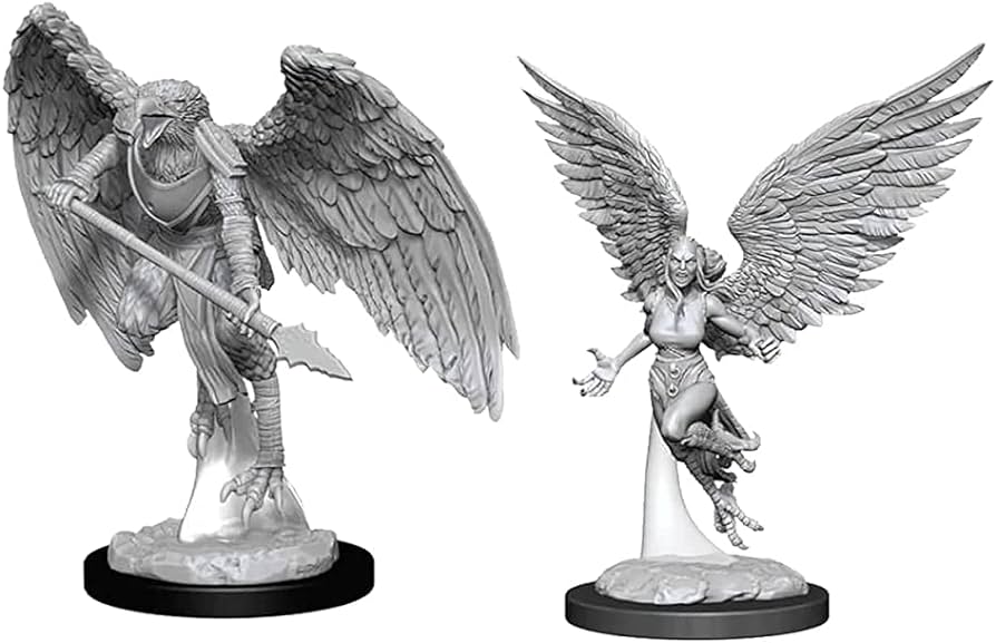 Nolzur's Marvelous Miniatures: Harpy and Arakocra