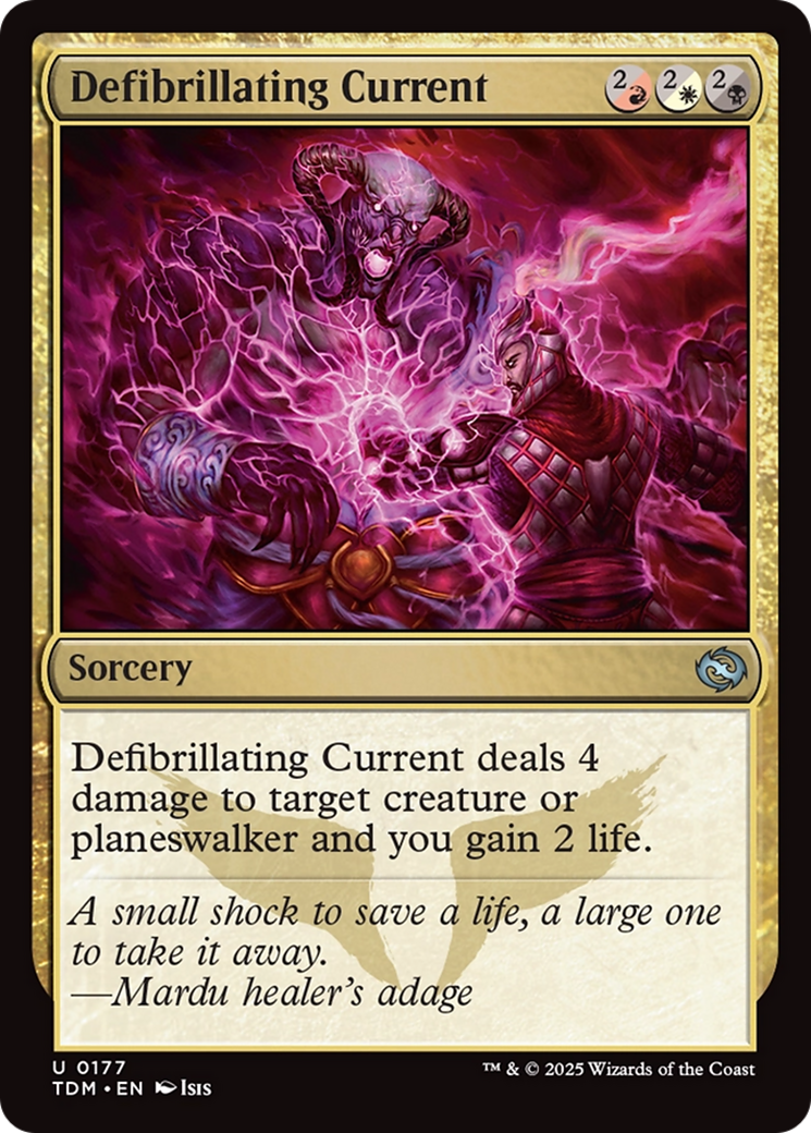 Defibrillating Current [Tarkir: Dragonstorm]