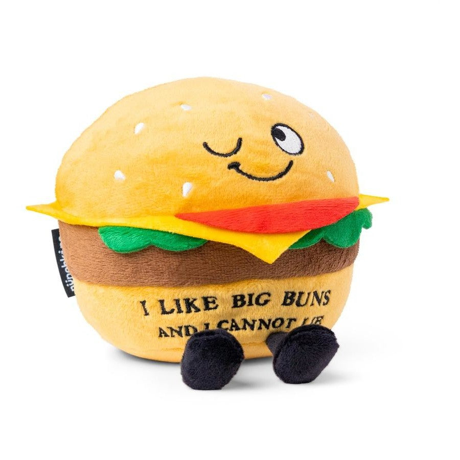 Punchkins: “I Like Big Buns I Cannot Lie” Plush Hamburger