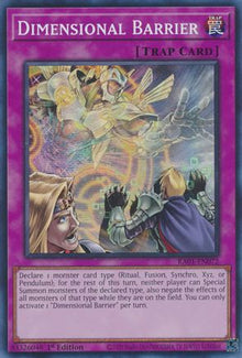 Dimensional Barrier [RA01-EN072] Super Rare