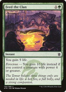 Feed the Clan [Khans of Tarkir]