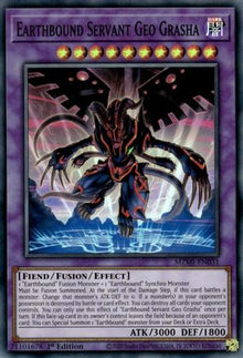 Earthbound Servant Geo Grasha [MZMI-EN031] Super Rare