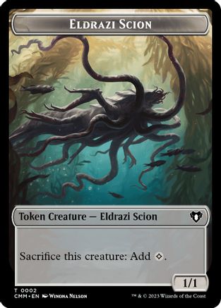 Eldrazi Scion // Myr Double-Sided Token (CMM-2 // 43) - Commander Masters