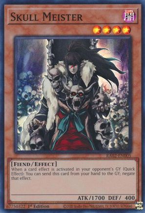 Skull Meister [RA02-EN005] Super Rare
