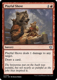 Playful Shove [Bloomburrow]