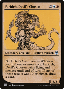 Farideh, Devil's Chosen (Showcase) [Dungeons & Dragons: Adventures in the Forgotten Realms]