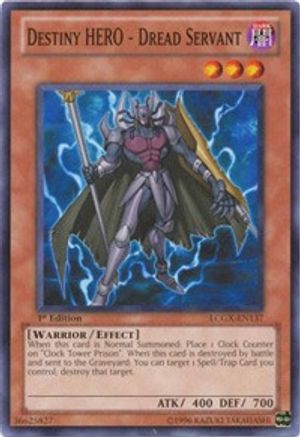 Destiny HERO - Dread Servant [LCGX-EN137] Common