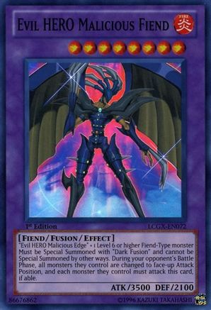 Evil HERO Malicious Fiend [LCGX-EN072] Super Rare